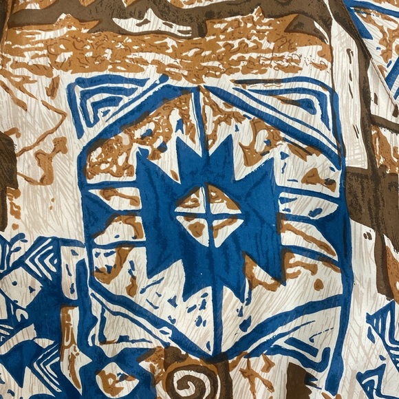 Vintage Aztec Silk Bomber‎ Jacket - Picture 5 of 16